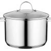 BergHOFF Comfort 10" 18/10 Stainless Steel Covered Stockpot, 7.2 Qt