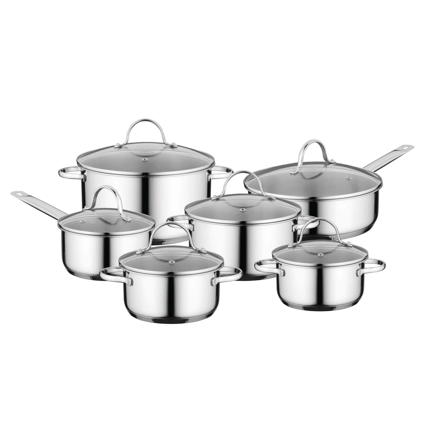 BergHOFF Essentials Comfort 12Pc 18/10 Stainless Steel Cookware Set 3 BergHOFF Essentials Comfort 12Pc 18/10 Stainless Steel Cookware Set