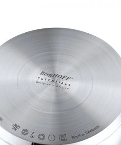 BergHOFF Essentials Gourmet 6Pc 18/10 Stainless Steel Cookware Set, Stainless Steel Handles 9 BergHOFF Essentials Gourmet 6Pc 18/10 Stainless Steel Cookware Set, Stainless Steel Handles