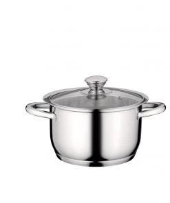 BergHOFF Essentials Gourmet 12Pc 18/10 Stainless Steel Cookware Set, Black Handles 11 BergHOFF Essentials Gourmet 12Pc 18/10 Stainless Steel Cookware Set, Black Handles