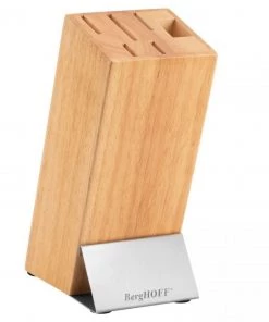 Cutlery BergHOFF Essentials 7pc Triple Riveted Knife Block, Quadro 7 Cutlery BergHOFF Essentials 7pc Triple Riveted Knife Block, Quadro