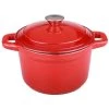 Cookware BergHOFF Neo 7Qt Cast Iron Round Covered Dutch Oven, Red