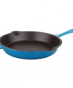 Cookware BergHOFF Neo 10" Cast Iron Fry Pan, Blue