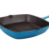BergHOFF Neo 11" Cast Iron Square Grill Pan, Blue