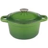 BergHOFF Neo 7Qt Cast Iron Round Covered Dutch Oven, Green