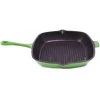 BergHOFF Neo 11" Cast Iron Square Grill Pan, Green Cookware