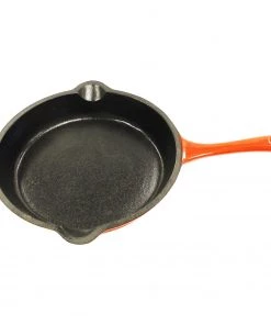 BergHOFF Neo 10" Cast Iron Fry Pan, Orange