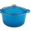 BergHOFF Neo 5Qt Cast Iron Covered Dutch Oven Blue