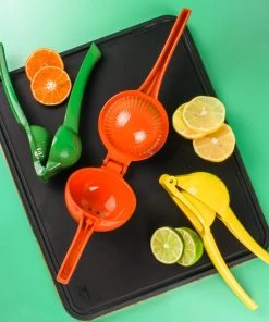 BergHOFF CooknCo 3pc Juice Squeezer Set, Orange, Lemon & Lime