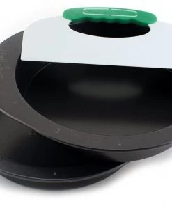 BergHOFF Perfect Slice 3Pc Round Cake Pans With Slicing Tool