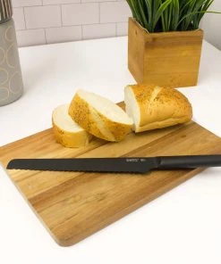 BergHOFF RON 2Pc Bread & Utility Knife Set, Black