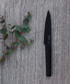 BergHOFF RON 2Pc Bread & Utility Knife Set, Black 8 BergHOFF RON 2Pc Bread & Utility Knife Set, Black