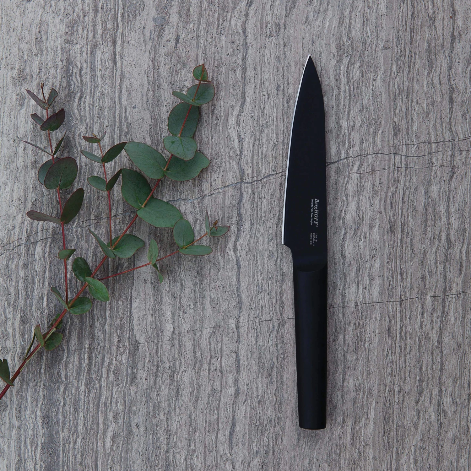 BergHOFF RON 2Pc Bread & Utility Knife Set, Black 5 BergHOFF RON 2Pc Bread & Utility Knife Set, Black