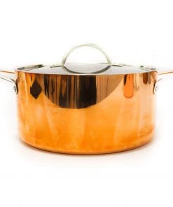 BergHOFF Vintage Collection 10Pc Copper Cookware Set. Polished