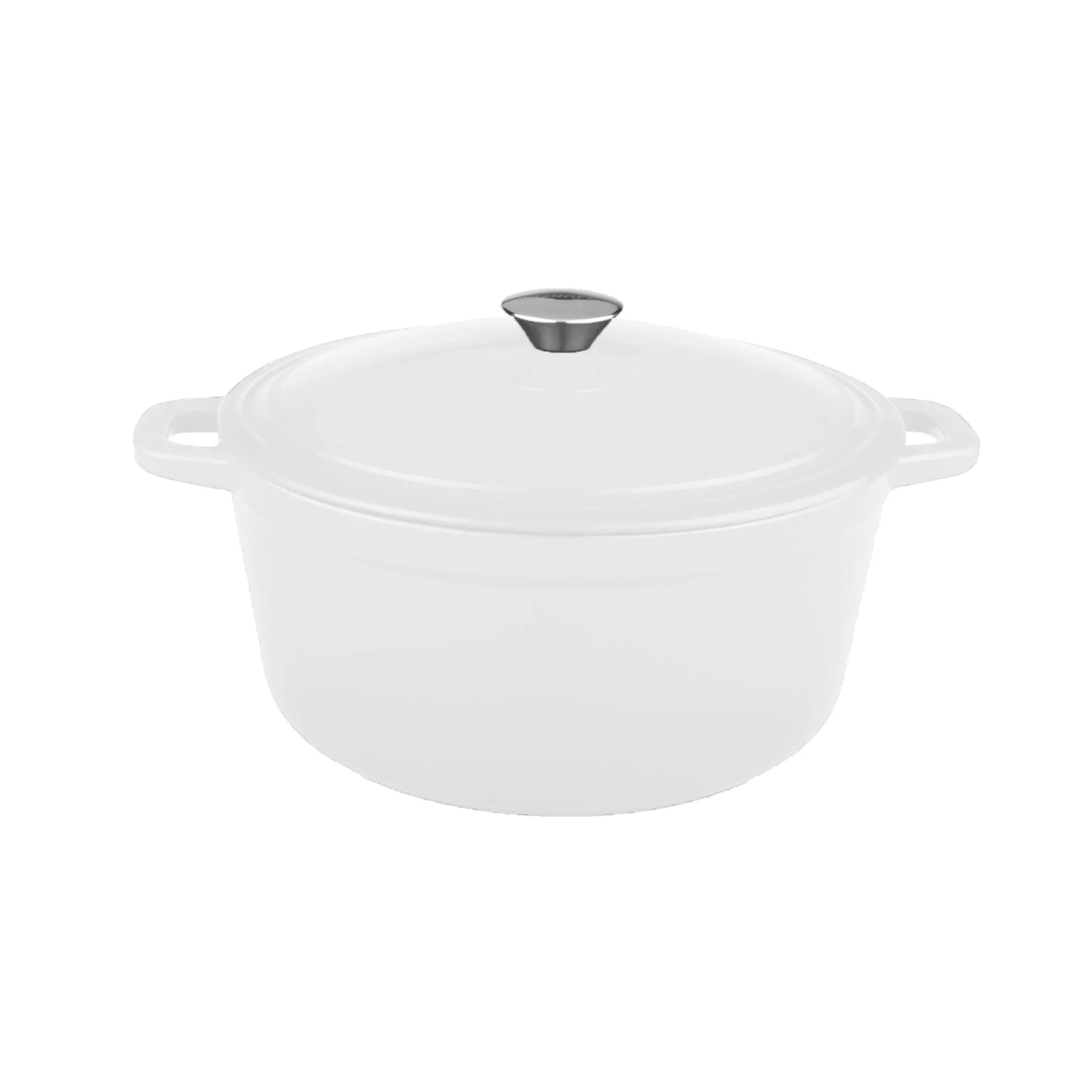 BergHOFF Neo 5qt Cast Iron Oval Covered Dutch Oven, White Cookware 3 BergHOFF Neo 5qt Cast Iron Oval Covered Dutch Oven, White Cookware