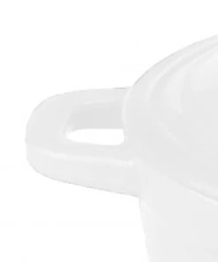 BergHOFF Neo 5qt Cast Iron Oval Covered Dutch Oven, White Cookware