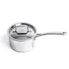 BergHOFF Professional Stainless Steel 10/18 Tri-Ply 3.3 Qt Saucepan With SS Lid, 8" Cookware