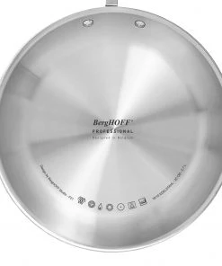 BergHOFF Professional Stainless Steel 10/18 Tri-Ply 8'' Frying Pan Cookware