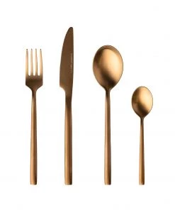 Tabletop & Bar BergHOFF Gem 32pc Flatware Set, Gold Plated