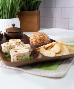 BergHOFF Acacia Wood 2Pc Cutting Board & Tray Set