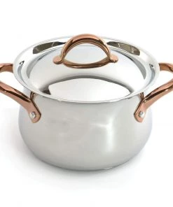 BergHOFF Ouro Gold 11Pc 18/10 Stainless Steel Cookware Set With Stainless Steel Lids 15 BergHOFF Ouro Gold 11Pc 18/10 Stainless Steel Cookware Set With Stainless Steel Lids