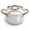 Cookware BergHOFF Ouro Gold 18/10 Stainless Steel 9.5" Dutch Oven With Stainless Steel Lid, 8.1 Qt