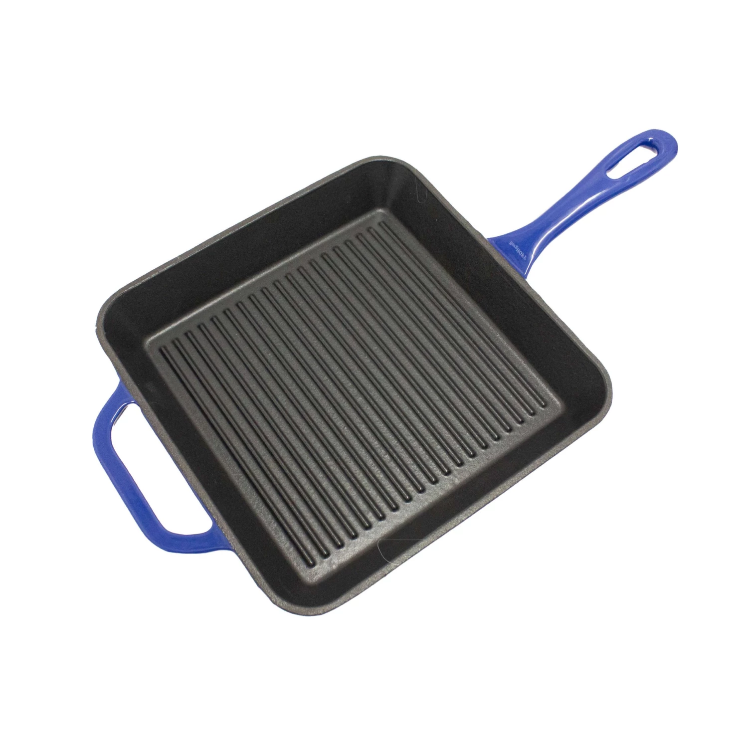 BergHOFF 2Pc Enamel Cast Iron 10" Fry Pan & 10" Grill Pan Set, Blue Cookware 5 BergHOFF 2Pc Enamel Cast Iron 10" Fry Pan & 10" Grill Pan Set, Blue Cookware