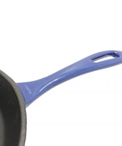 BergHOFF 2Pc Enamel Cast Iron 10" Fry Pan & 10" Grill Pan Set, Blue Cookware 11 BergHOFF 2Pc Enamel Cast Iron 10