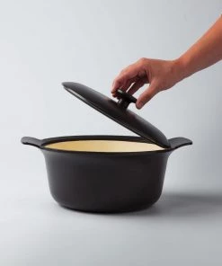 BergHOFF Ron 4pc Cast Iron Cookware Set, Black