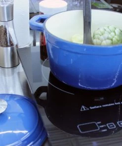 BergHOFF Neo 5Pc Cast Iron Cookware Set, Blue 18 BergHOFF Neo 5Pc Cast Iron Cookware Set, Blue