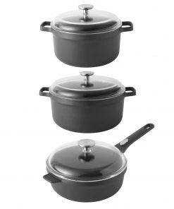 BergHOFF GEM 6Pc Simmer Cookware Set