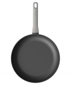 BergHOFF Leo 4Pc Nonstick Cookware Fry & Saute Set, Gray