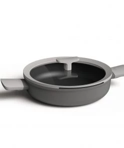 BergHOFF Leo 4Pc Nonstick Cookware Fry & Saute Set, Gray