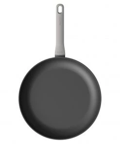 BergHOFF Leo 4Pc Nonstick Cookware Fry & Saute Set, Gray