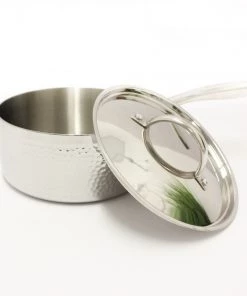 BergHOFF Vintage Tri-Ply 18/10 Stainless Steeel 10Pc Cookware Set, Hammered