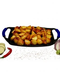 BergHOFF Nonstick Aluminum Teppanyaki Plate, Flat 18.5