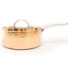 BergHOFF Copper Tri-Ply 2 Qt. Covered Saucepan, Hammered Cookware