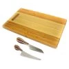 BergHOFF Bamboo 3Pc Two-Tone Board With Handle Set/Aaron Probyn Cheese Knives