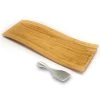 BergHOFF Bamboo 2Pc Wavy Board & Aaron Probyn Cheese Knife Set Chef Tools