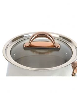 BergHOFF Ouro Gold 18/10 SS 6.25" Saucepan With Glass Lid Cookware