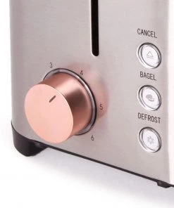 BergHOFF Ouro Gold 2 Slice Stainless Steel Toaster 850W