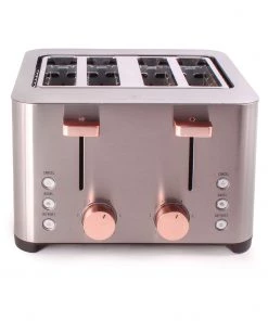 Bakeware BergHOFF Ouro Gold 4 Slice Stainless Steel Toaster 1500W