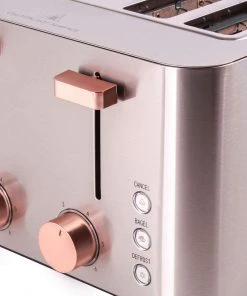 Bakeware BergHOFF Ouro Gold 4 Slice Stainless Steel Toaster 1500W
