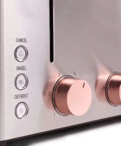 Bakeware BergHOFF Ouro Gold 4 Slice Stainless Steel Toaster 1500W