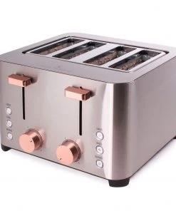 Bakeware BergHOFF Ouro Gold 4 Slice Stainless Steel Toaster 1500W