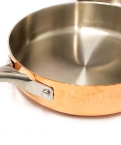 BergHOFF Vintage Tri-Ply Copper 15Pc Cookware Set, Hammered