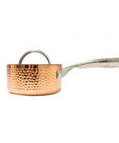 BergHOFF Vintage Tri-Ply Copper 5Pc Cookware Set, Hammered