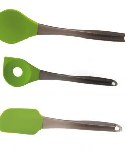 Cutlery BergHOFF Geminis 3Pc Green Silicone Utensil Set