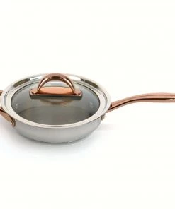 Cookware BergHOFF Ouro Gold 4pc Starter Cookwaer Set With Glass Lids