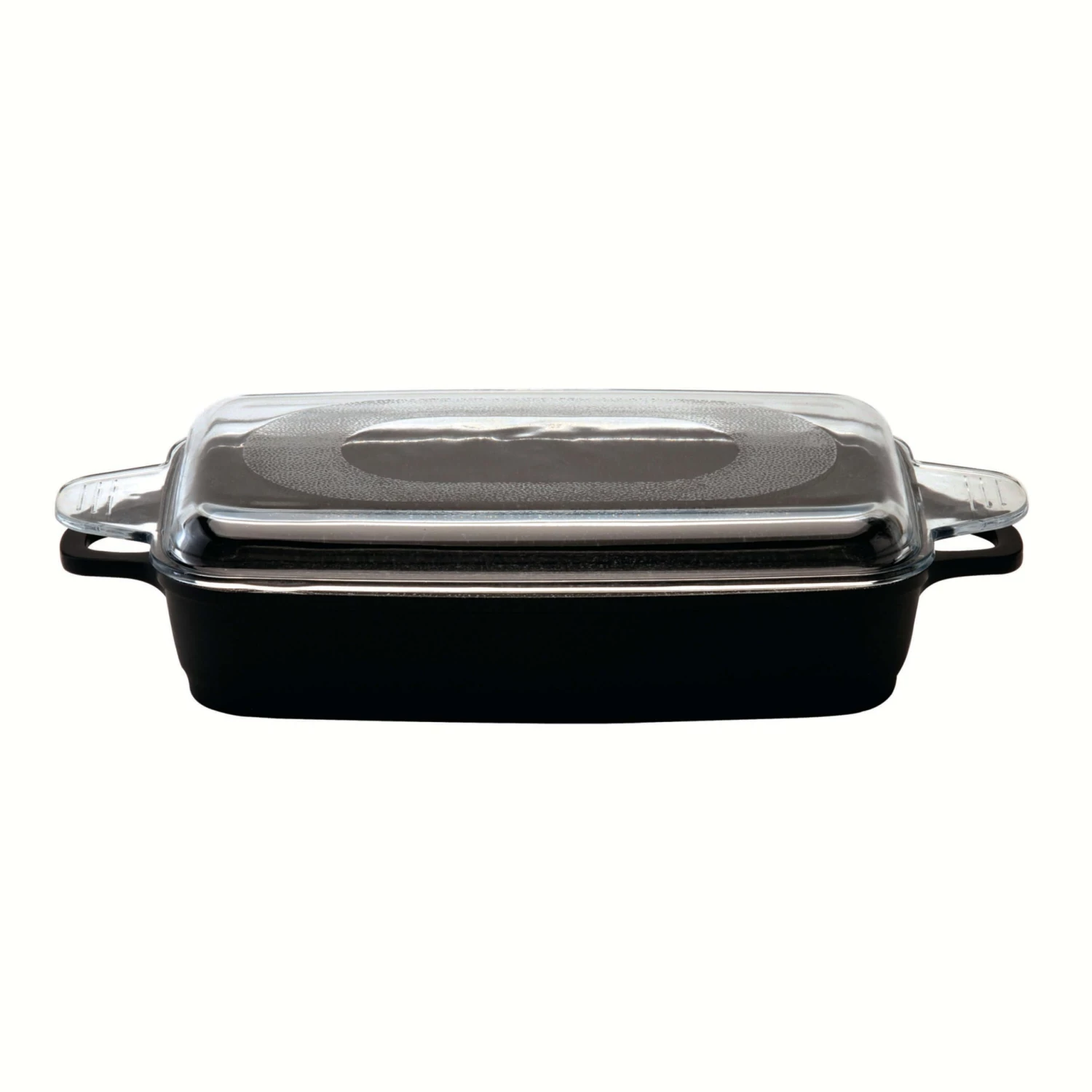 BergHOFF Scala Non Stick Cast Aluminum Roasting Pan With Glass Cover, 4 Qt. Bakeware 3 BergHOFF Scala Non Stick Cast Aluminum Roasting Pan With Glass Cover, 4 Qt. Bakeware